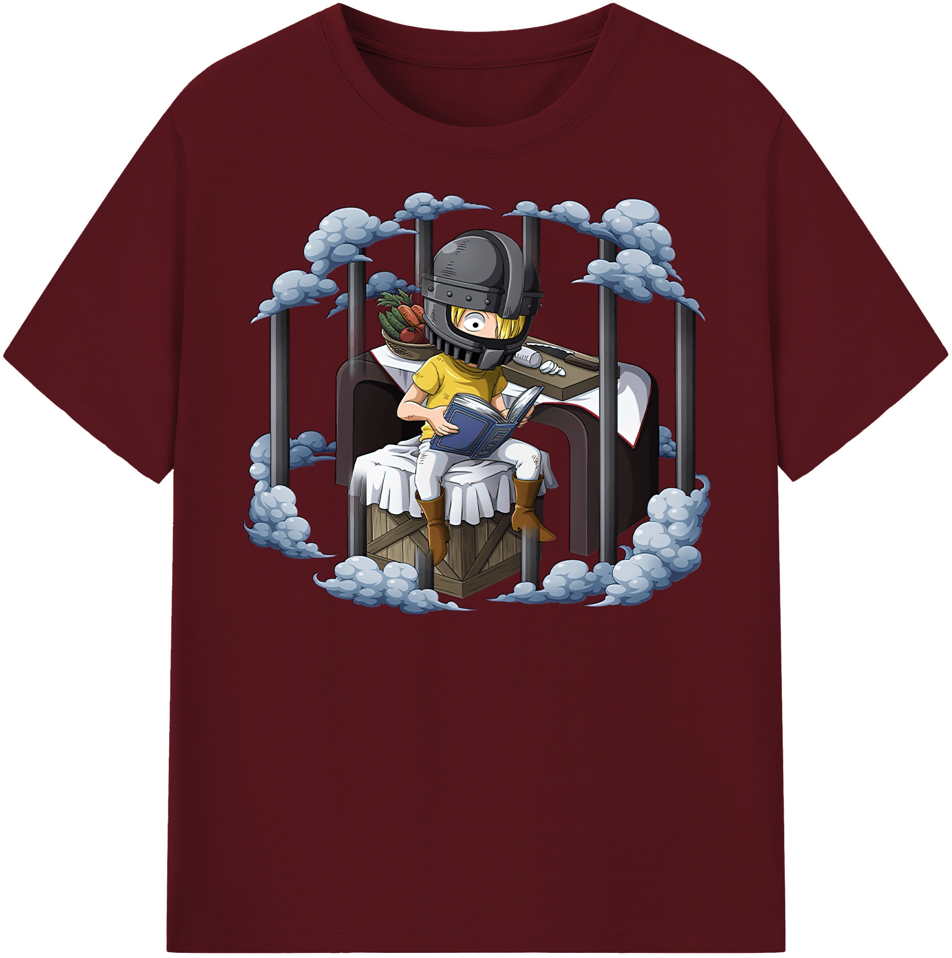 ワンピース サンジ ONE PIECE Sanji 綿100％半袖Tシャツ（フロントプリント）